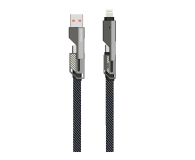 4smarts ComboCord Flat 240W USB/USB-C/Lightning 1.5m + brelok - 1535853 - zdjęcie 3